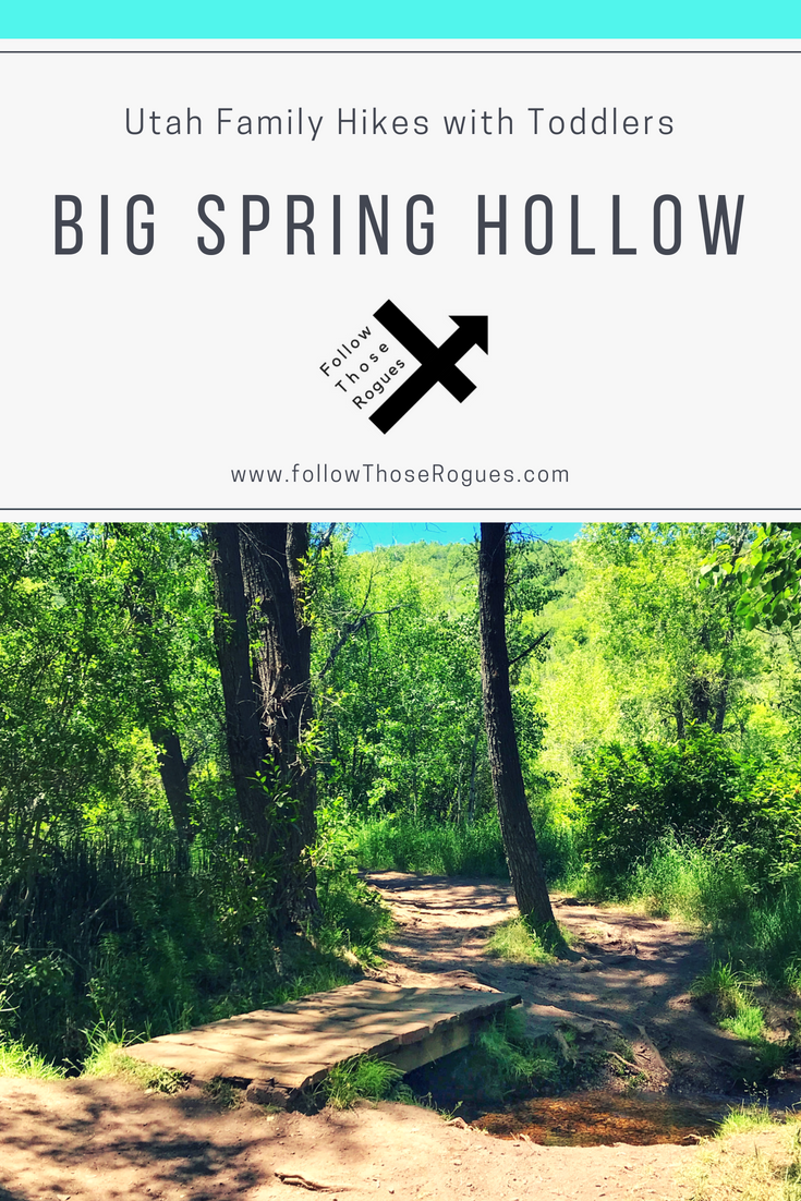 Utah Family Hikes in Utah: Big Springs Hollow in Provo, Utah