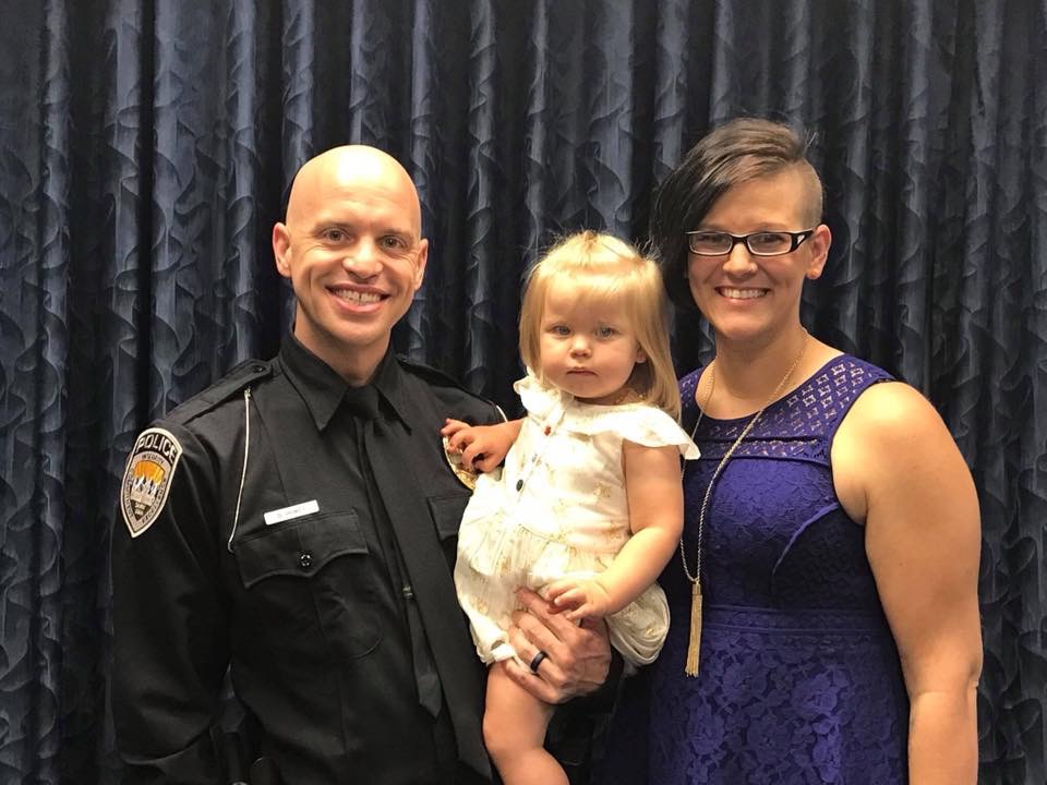 Police Officer swearing in ceremony. Dakota, Renay, and Vanellope as Dakota was sworn in as an officer. We thought this was "the right thing" that would lead our family to success, but it turns out, our legacy would be build upon a differnt foundation.